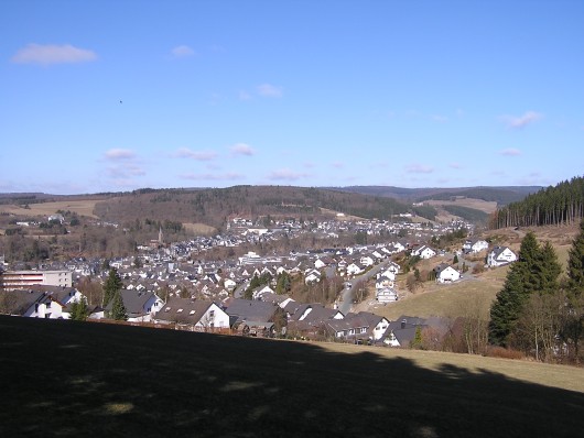 Blick auf Bad Berleburg