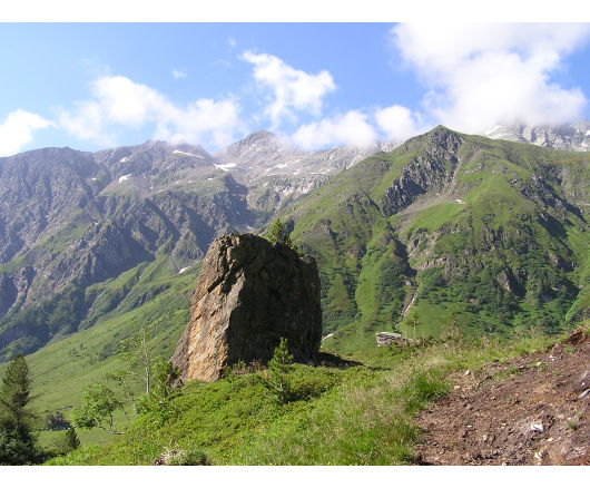 Auf dem Römerweg ging es jetzt in Richtung Niedertauern.