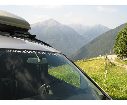 Beginn der Wanderung an der Wolligerhütte