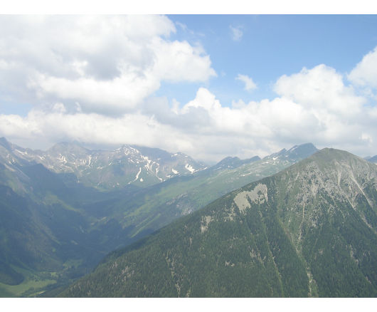 Hier der Blick in Richtung Westen (Niedertauern)