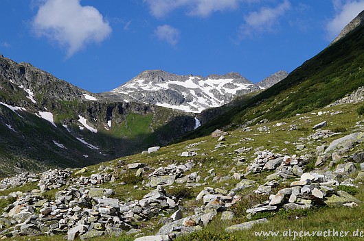 Blick zum Fallboden