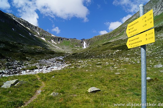 Abwzeig Osnabrücker Hütte