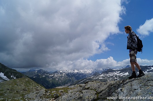 Kurz vor dem Unteren Schwarzhornsee