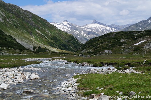 Auf dem Talgrund des Kleinelendtales angekommen.