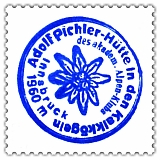 Hüttenstempel, Adolf Pichler Hütte