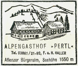 Aflenzer Bürgeralpe Hüttenstempel