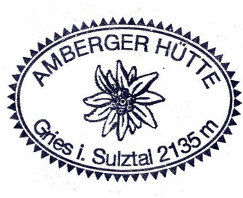 Hüttenstempel Amberger Hütte