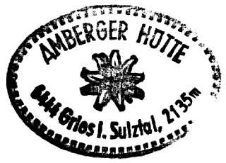 Amberger Hütte