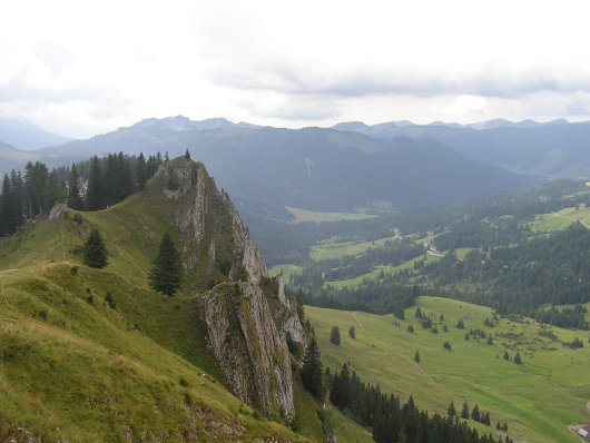 Blick zum Beselerkopf