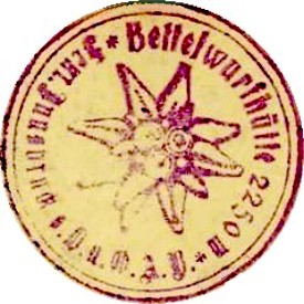 Hüttenstempel, Bettelwurfhütte