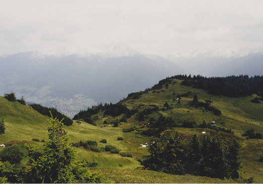 Blick in Richtung Zillertal.