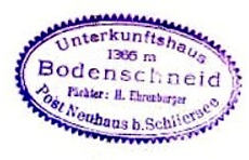 Bodenscheid, Hüttenstempel