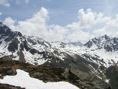 Blick in die Silvretta.