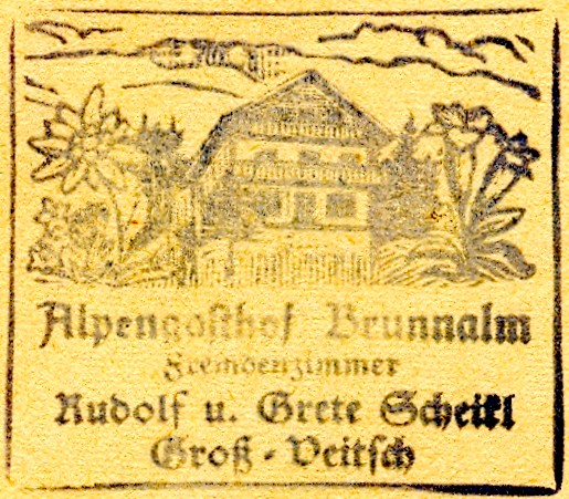 Hüttenstempel, Brunnalm