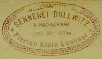 Hüttenstempel, Dullwitzalm