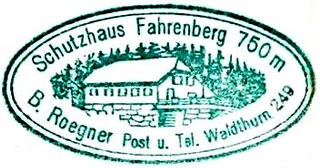 Fahrenberg Schutzhaus, Hüttenstempel