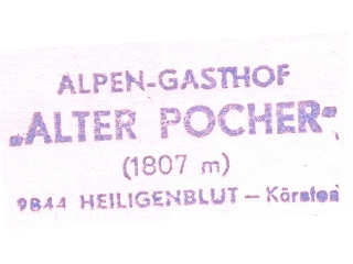 Hüttenstempel Alter Pocher