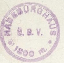 Habsburghaus, Hüttenstempel