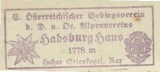 Habsburghaus; Hüttenstempel