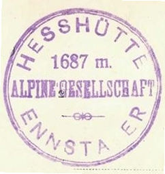 Hesshütte, Hüttenstempel