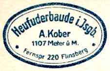 Heufuderbaude - Isergebirge