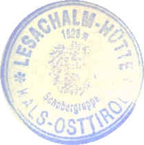 Stempel Lesachalmhütte