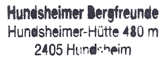 Hundsheimer Hütte - Hundsheimer Berge