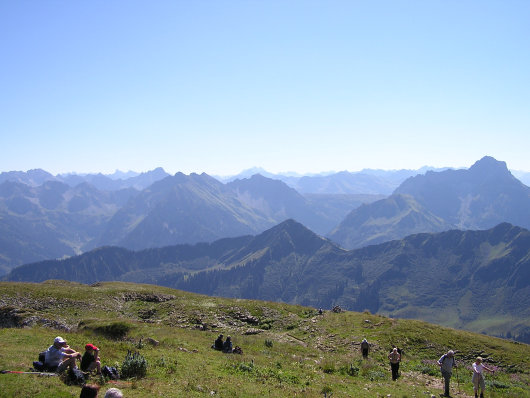 Blick in südliche Richtung.