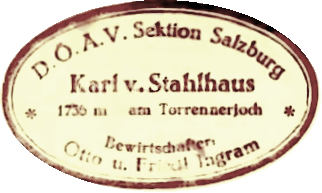 Karl-von-Stahlhaus, Hüttenstempel