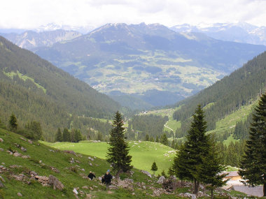 blick auf bartholomaeberg