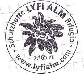 Hüttenstempel Lyfi Alm