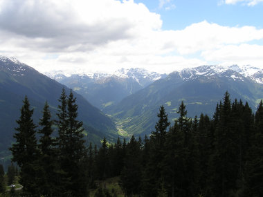 Blick ins Montafon