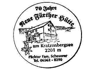 Neue Fürther Hütte - Venedigergruppe