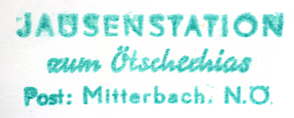 Hüttenstempel Ötschechias