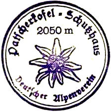 Patscherkofel, Hüttenstempel