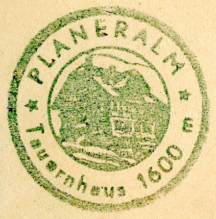 Planeralm, Hüttenstempel