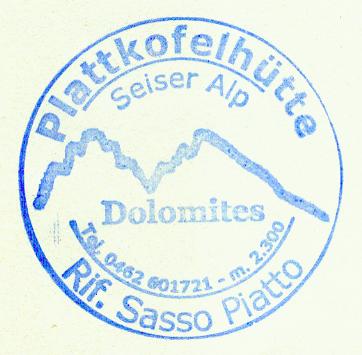 Plattkofelhütte - Langkofelgruppe