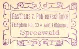 Pohlenzschänke - Spreewald