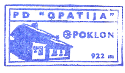 Poklon (PD Opatija) - Dinarisches Gebirge (Istrien)