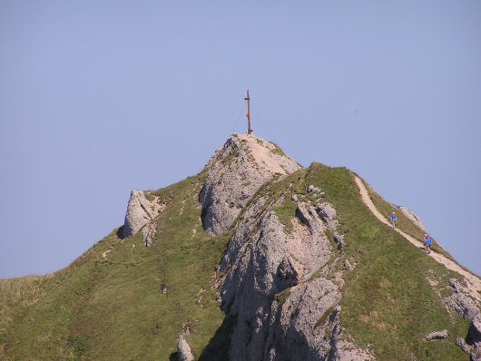 Das Rindalphorn in der Nagelfluhkette.