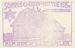 Sonnscheinhütte, Hüttenstempel