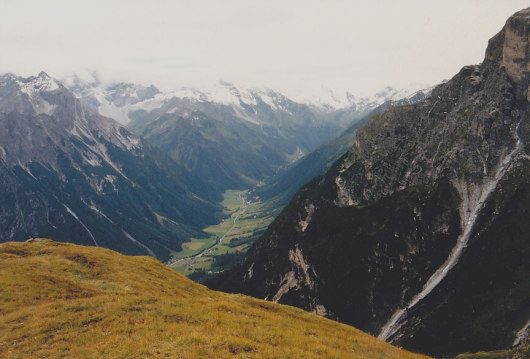 Blick in das Gschnitztal