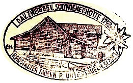 Südwienerhütte, Hüttenstempel