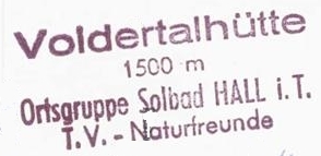 Voldertalhütte - Tuxer Alpen